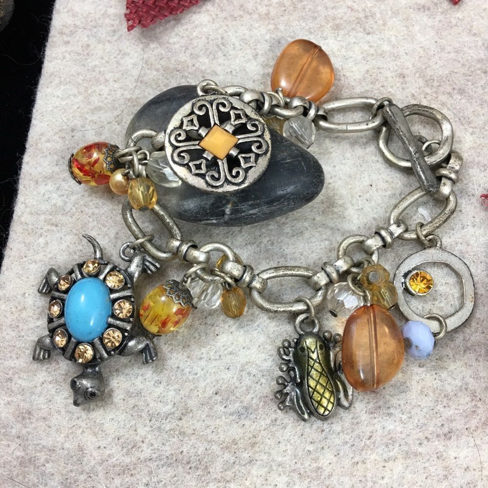 Vintage Boho Charm Bracelet - Picture 2 of 8